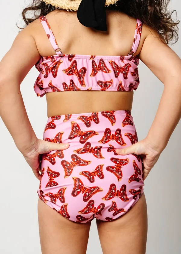 Metamorphosis | Mini Down in Front Ruffle Bottoms
