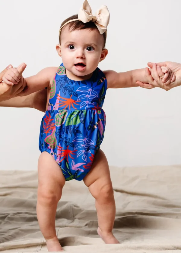Midnight Jungle | Baby Romper One-Piece