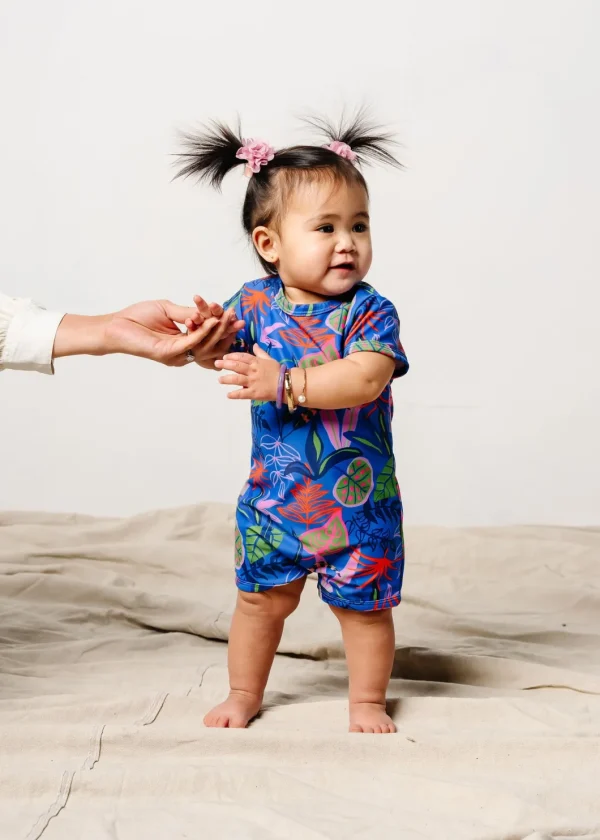 Midnight Jungle | Baby Shorties Rashguard (Unisex)
