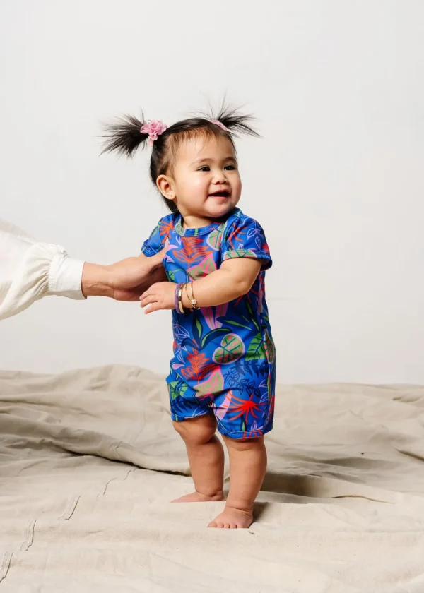 Midnight Jungle | Baby Shorties Rashguard (Unisex)