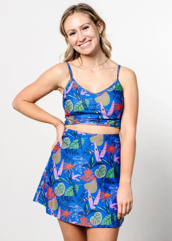Midnight Jungle | Detached High-Waisted Skirt