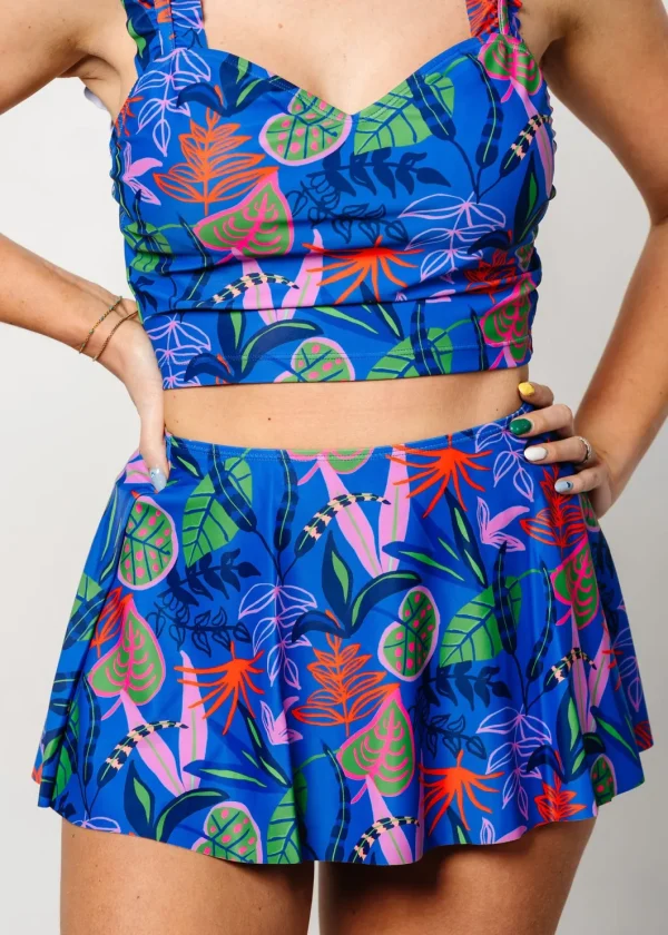 Midnight Jungle | Detached Short Skirt