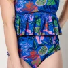 Midnight Jungle | High-Waisted Bottoms