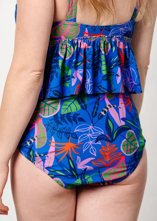 Midnight Jungle | High-Waisted Bottoms
