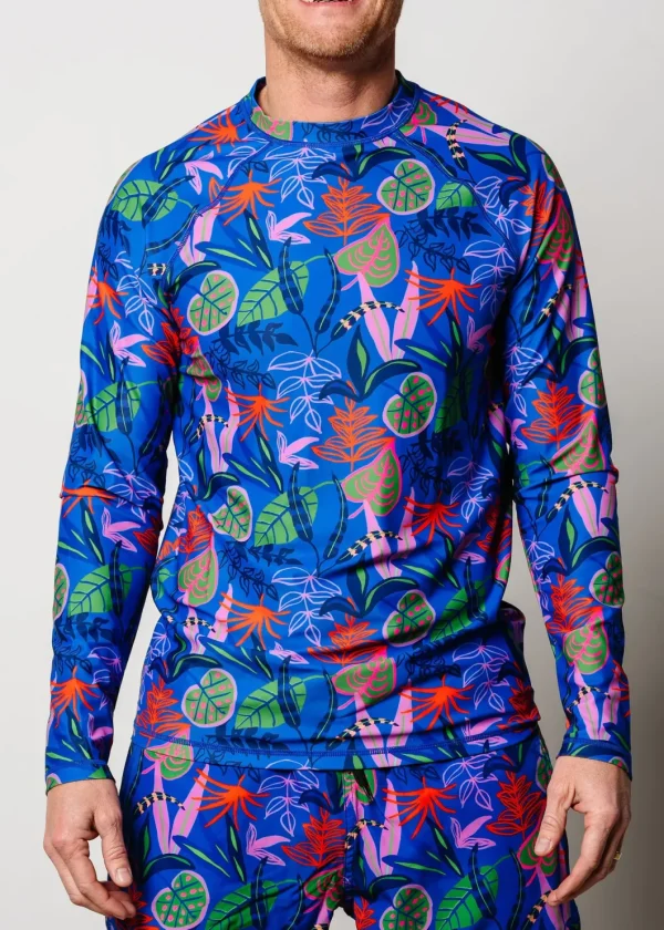 Midnight Jungle | Mens Rashguard Top
