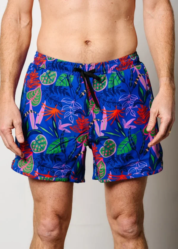 Midnight Jungle | Mens Retro Shorties