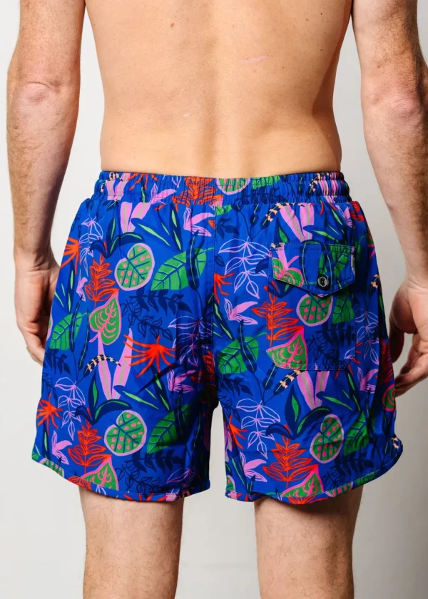 Midnight Jungle | Mens Retro Shorties