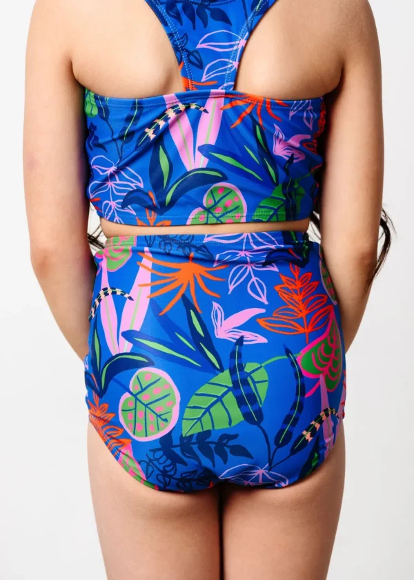 Midnight Jungle | Mini High-Waisted Bottoms