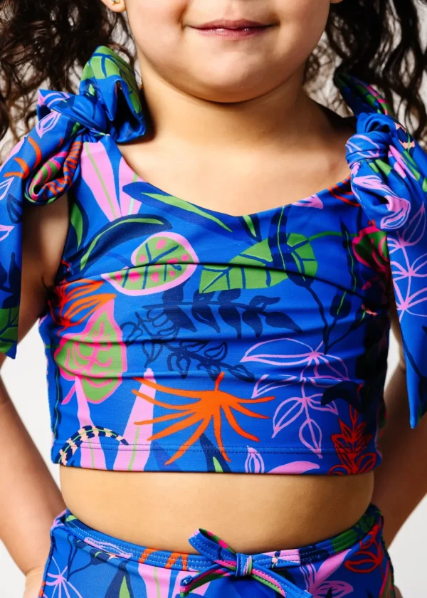 Midnight Jungle | Mini Knot Top