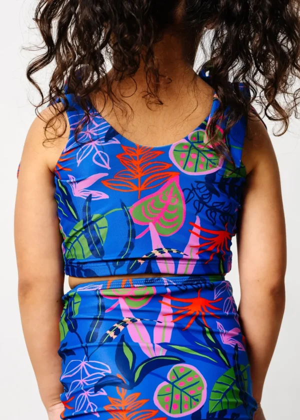 Midnight Jungle | Mini Knot Top