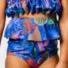 Midnight Jungle | Mini Peplum Bottoms
