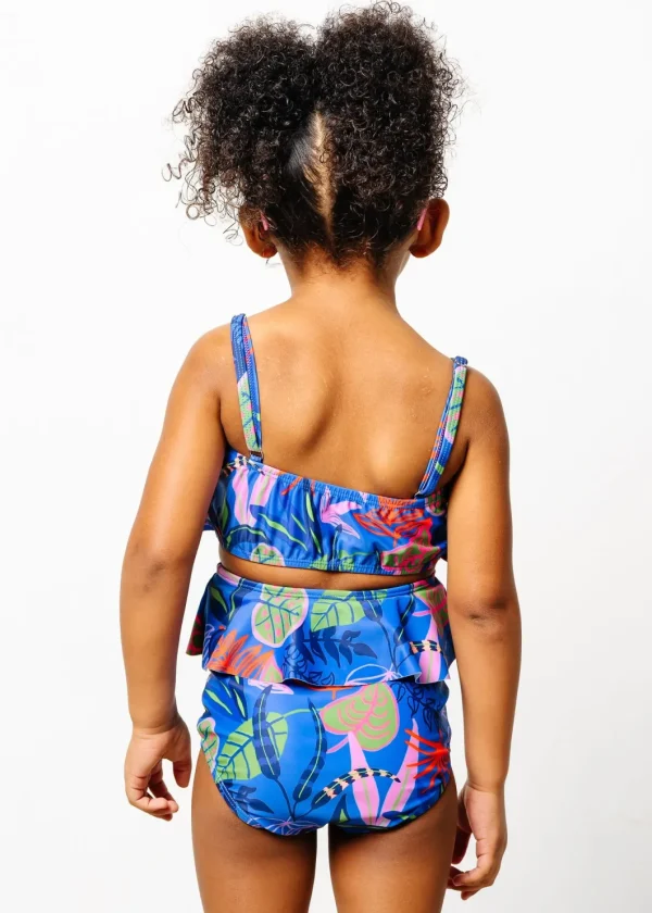 Midnight Jungle | Mini Peplum Bottoms