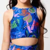 Midnight Jungle | Mini Racer Back Top