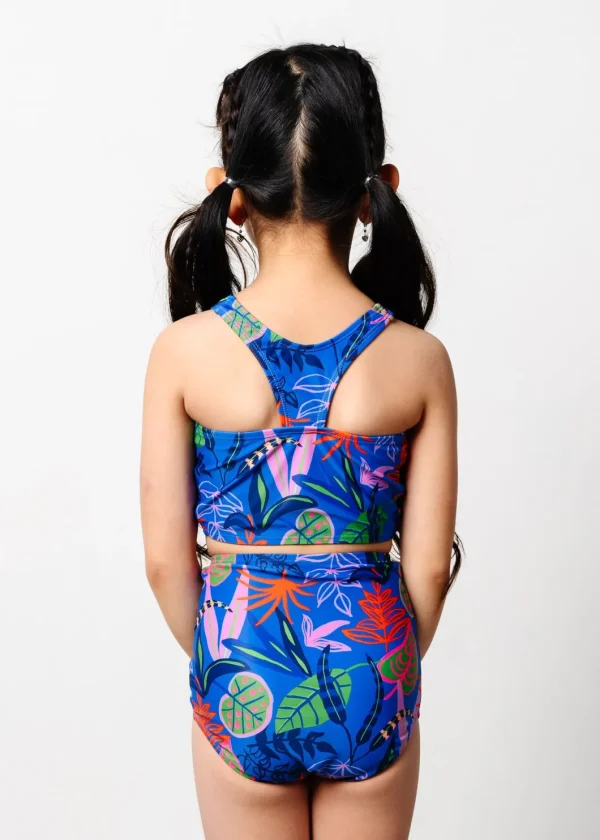 Midnight Jungle | Mini Racer Back Top