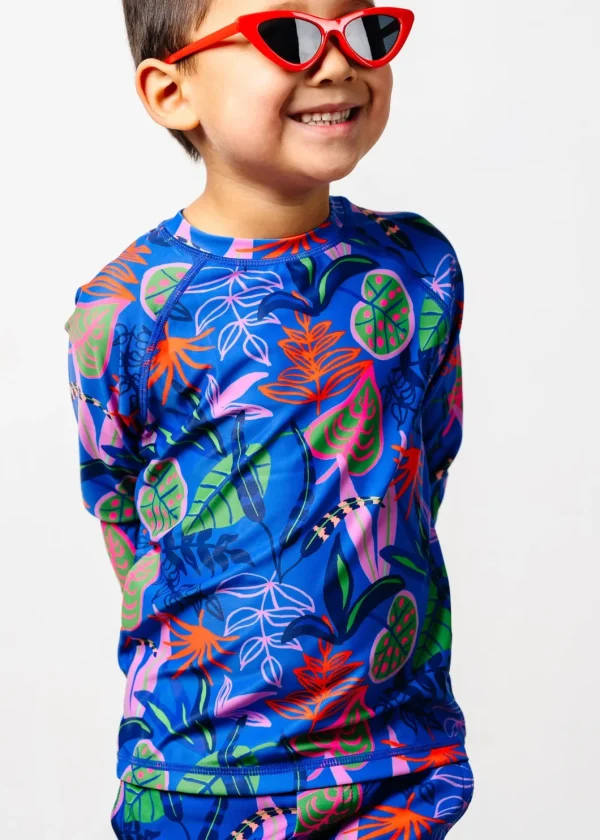 Midnight Jungle | Mini Rashguard Top (Unisex)