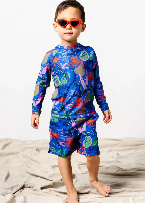 Midnight Jungle | Mini Rashguard Top (Unisex)