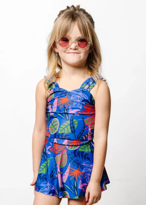 Midnight Jungle | Mini Ripple Top