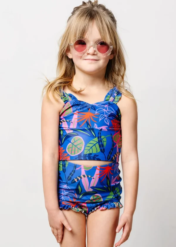 Midnight Jungle | Mini Ripple Top