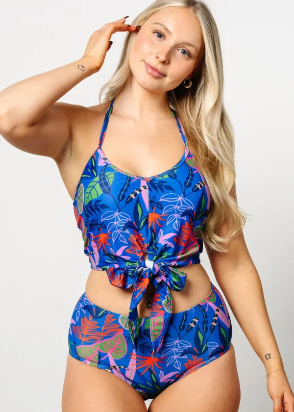 Midnight Jungle | Tied-Up Top