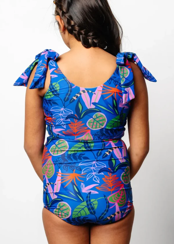 Midnight Jungle | Youth Bow Bottoms