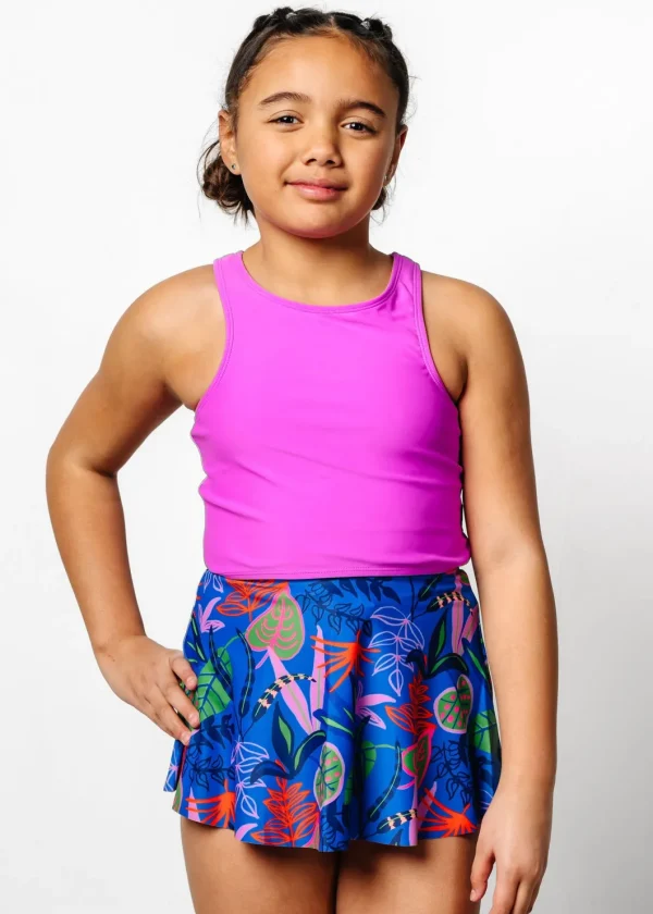 Midnight Jungle | Youth Detached Short Skirt