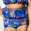 Midnight Jungle | Youth Peplum Bottoms
