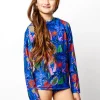 Midnight Jungle | Youth Rashguard Top (Unisex)
