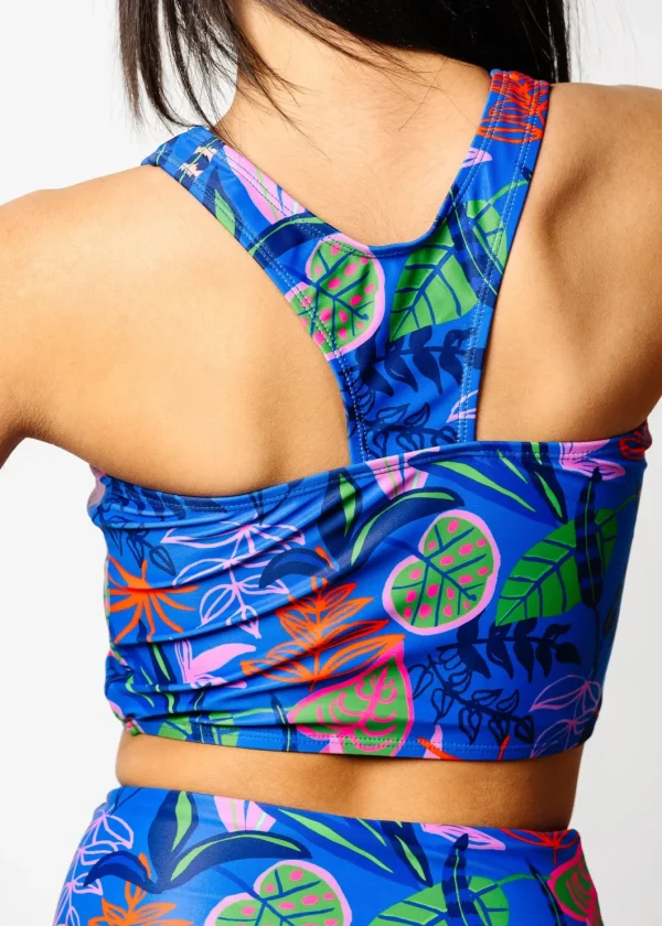 Midnight Jungle | Youth Racer Back Top