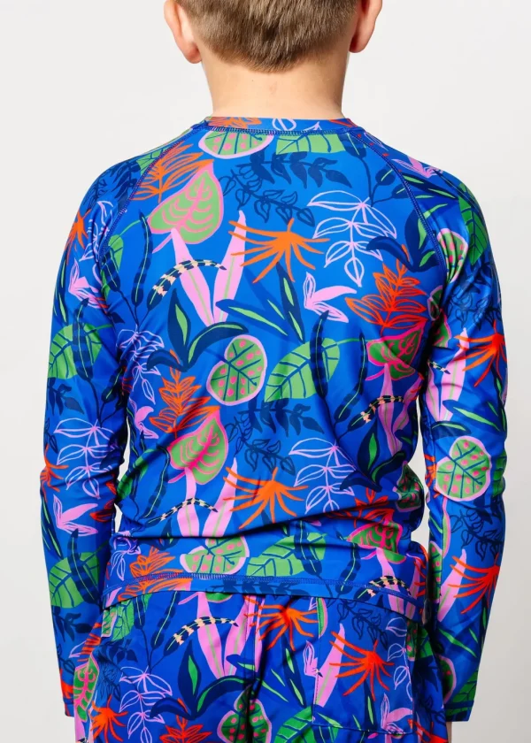 Midnight Jungle | Youth Rashguard Top (Unisex)