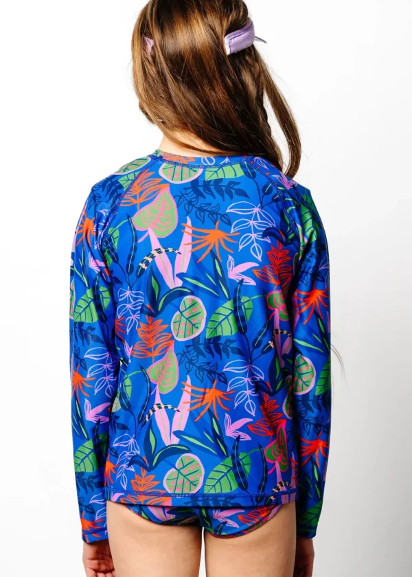 Midnight Jungle | Youth Rashguard Top (Unisex)