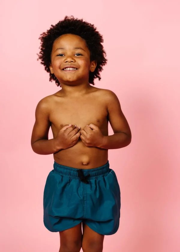 Midnight Teal | Mini Retro Shorties