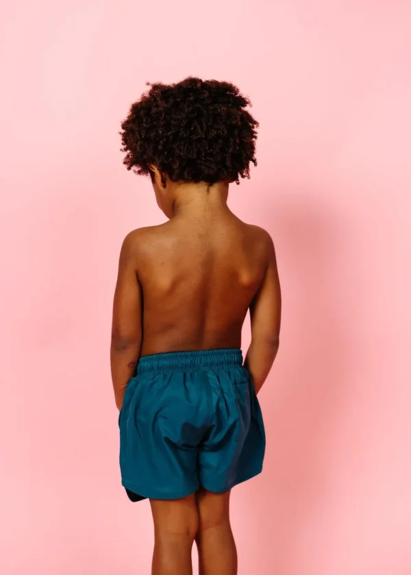 Midnight Teal | Mini Retro Shorties