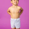 Mint Flowers | Mini Euro Shorts