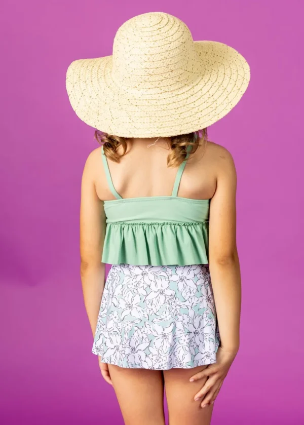 Mint Flowers | Mini Who Wears Short Skirts