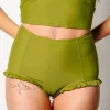 Olive Green | All Ruffled Up Bottoms