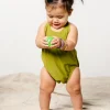 Olive Green | Baby Romper One-Piece