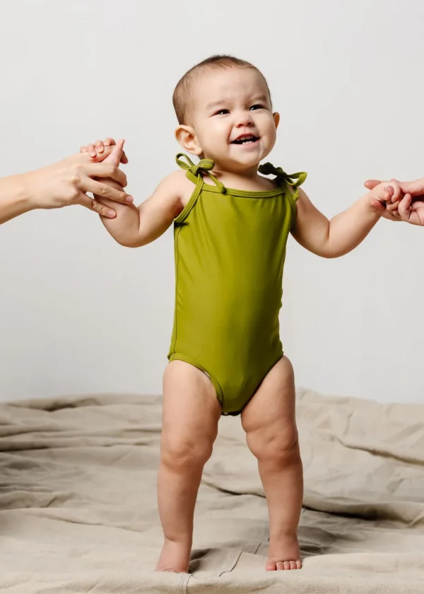 Olive Green | Baby Simply One-Piece