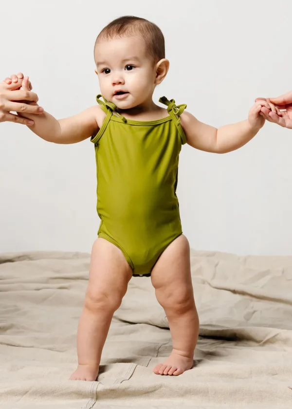 Olive Green | Baby Simply One-Piece