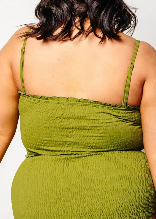 Olive Green | Bandeau Top
