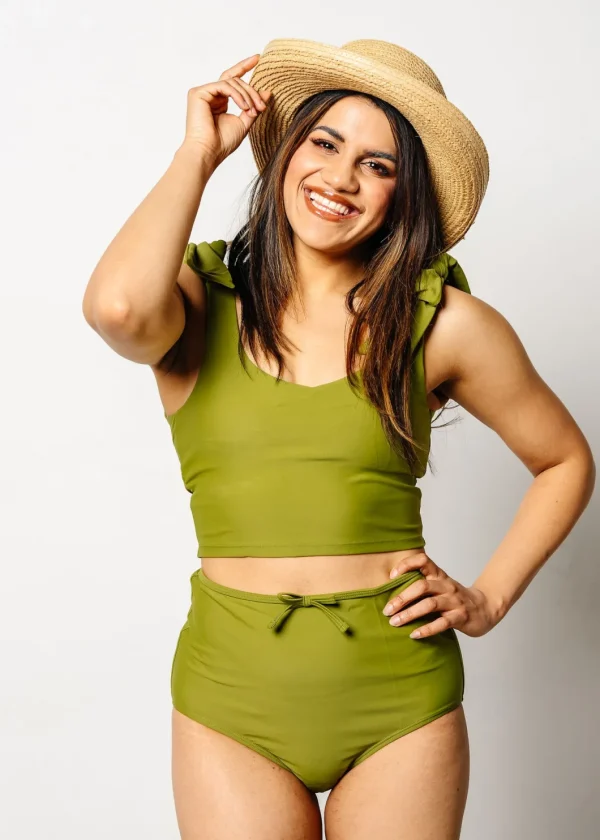 Olive Green | Bow Bottoms