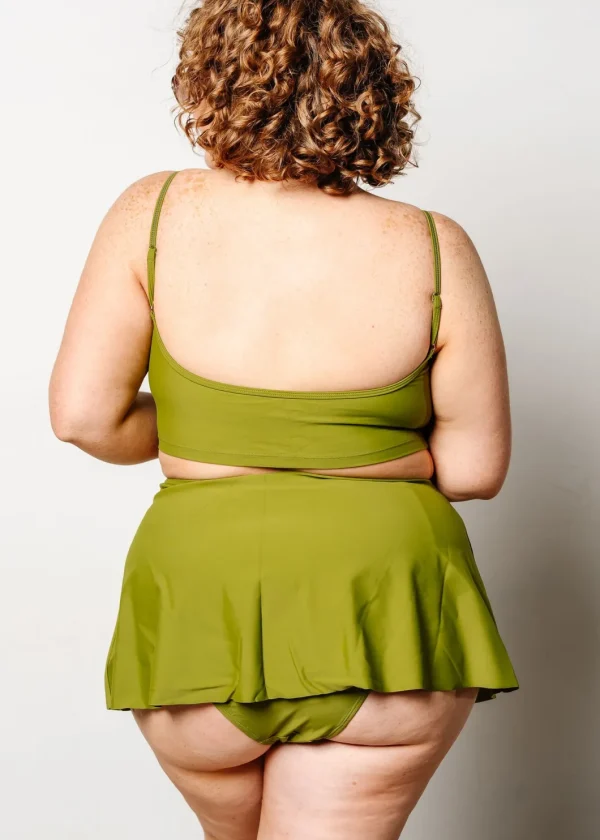 Olive Green | Centered Top