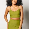 Olive Green | Detached High-Waisted Skirt