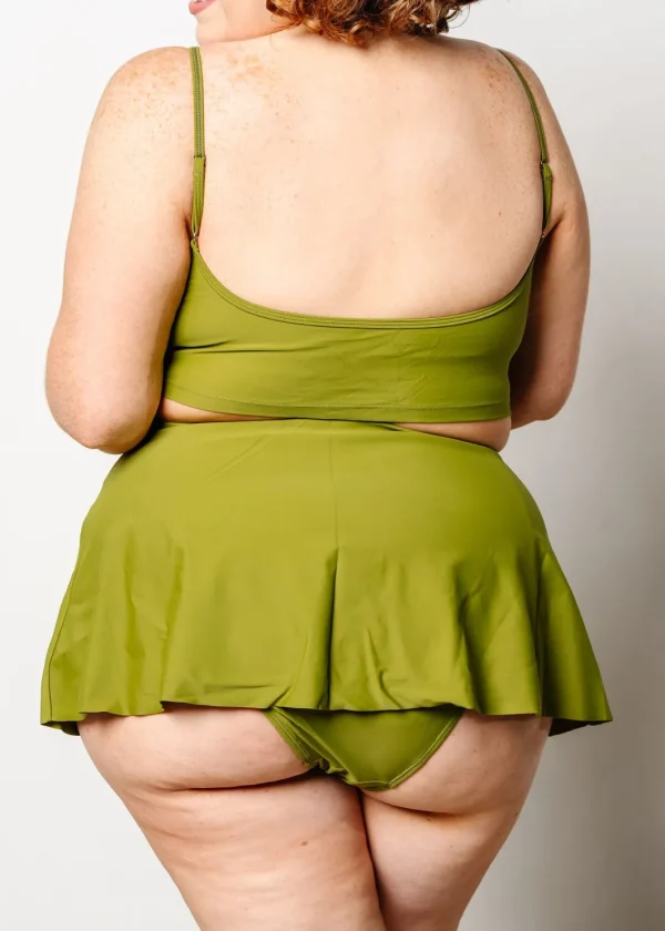 Olive Green | Detached Short Skirt