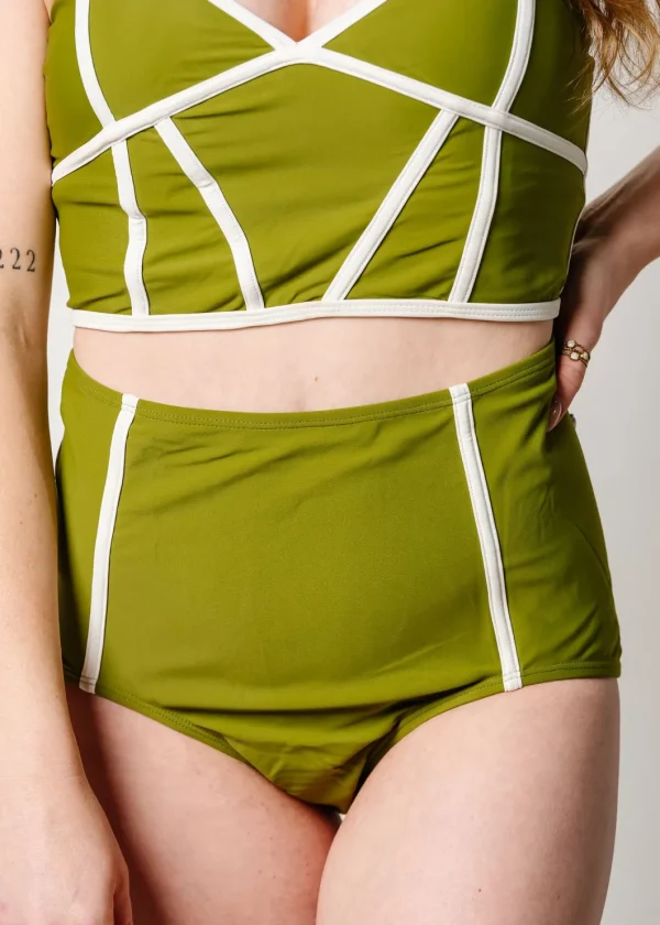 Olive Green | Lined Up Bottoms