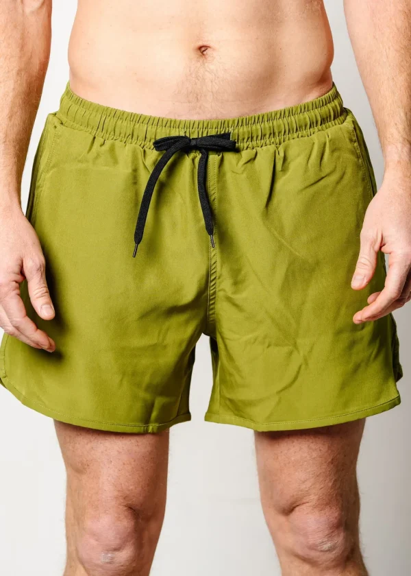 Olive Green | Mens Retro Shorties