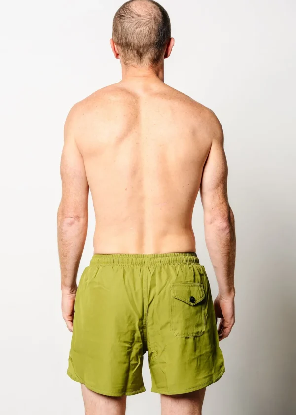 Olive Green | Mens Retro Shorties