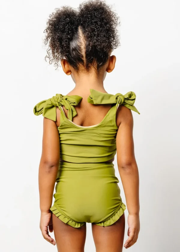 Olive Green | Mini All Ruffled Up Bottoms