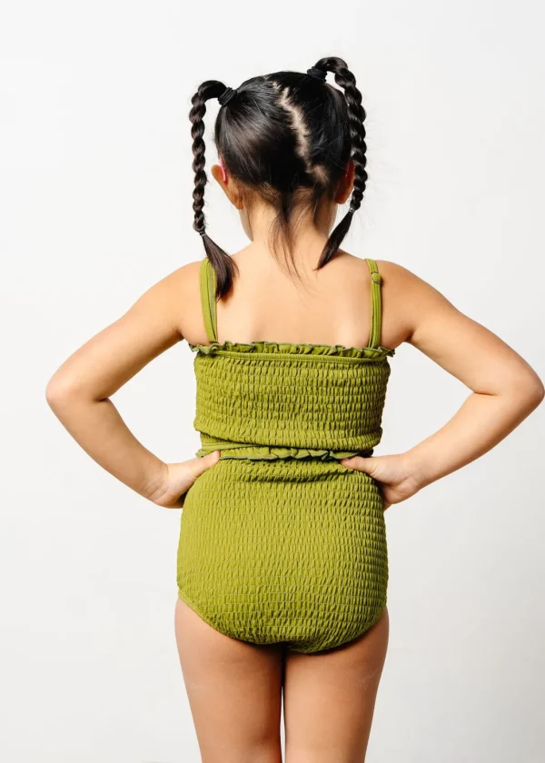 Olive Green | Mini Bandeau Top