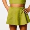Olive Green | Mini Detached Short Skirt