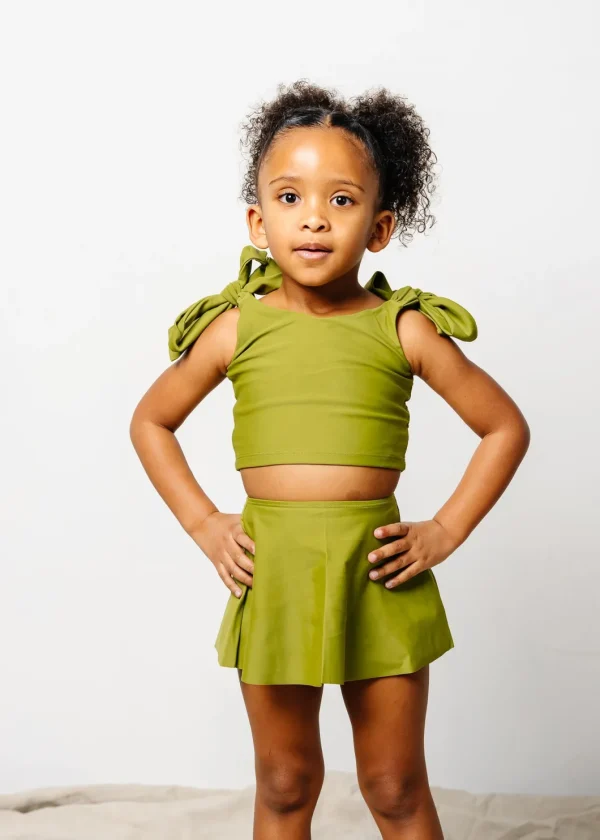 Olive Green | Mini Detached Short Skirt
